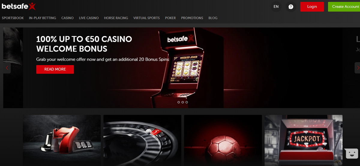 Betsafe Casino Casino Bonuses 2021  100% Signup Bonus £200