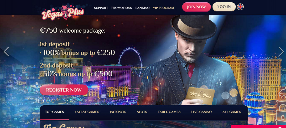 Vegasplus Casino Casino Bonuses 2021  100% Signup Bonus 250